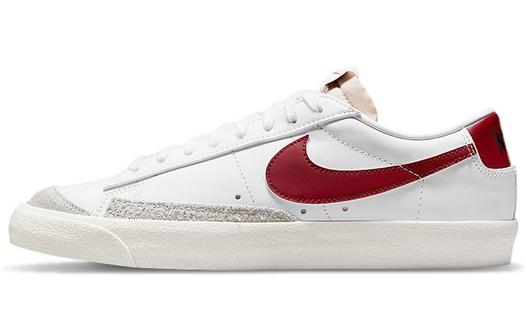 Кроссовки Nike Blazer Low 77 Vintage Team, белый/красный
