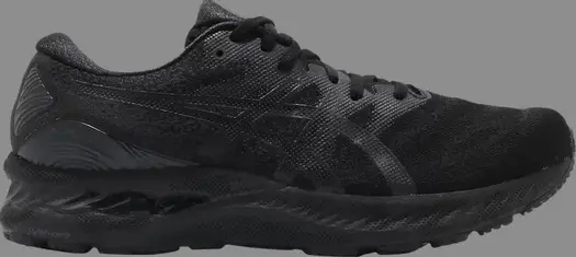 Кроссовки gel nimbus 23 4e wide 'triple black' Asics, черный