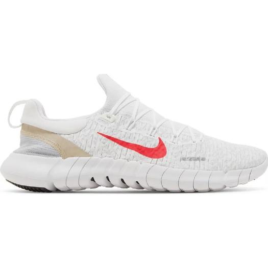 Кроссовки Nike Free Run 5.0 Men's Road Running Shoes, красный/белый