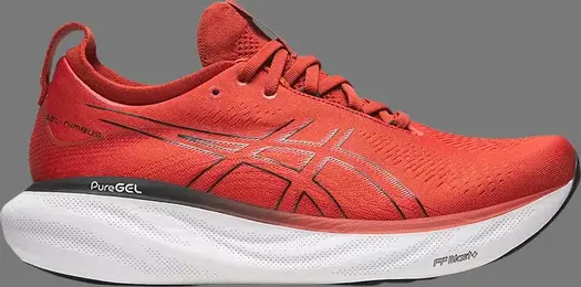Кроссовки gel nimbus 25 'spice latte' Asics, красный