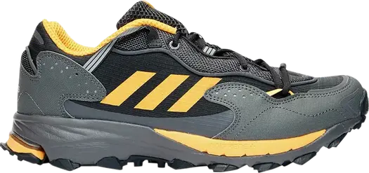 Кроссовки Adidas Response Hoverturf 'Black Shock Yellow', черный