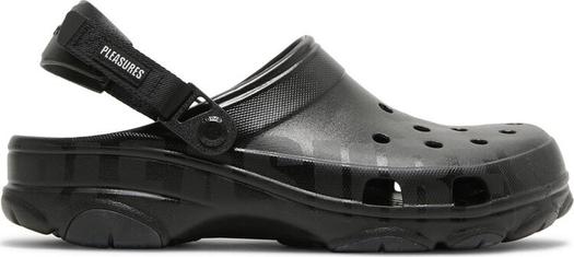 Кроссовки Pleasures x All-Terrain Clog Black, черный