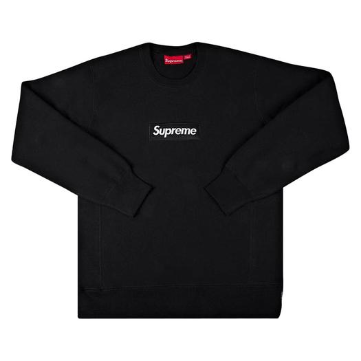 Свитшот Supreme Box Logo, черный