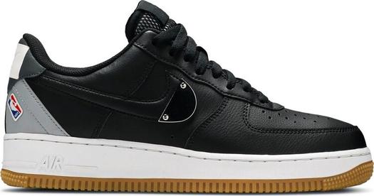 Кроссовки Nike NBA x Air Force 1 '07 LV8 'Black Wolf Grey', черный