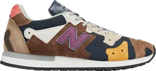 Кроссовки New Balance 770 Made In England 'Flimby Patches', коричневый