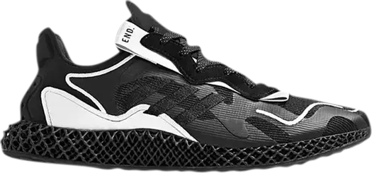 Кроссовки Adidas END. x EVO 4D 'Dark Matter', черный