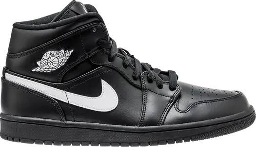 Кроссовки Air Jordan 1 Mid Speckle, черный