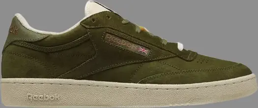 Кроссовки club c 85 uj 'canopy green' Reebok, зеленый