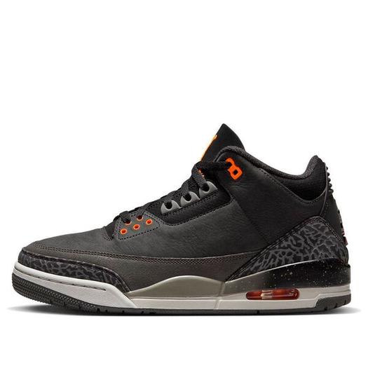 Кроссовки Air Jordan 3 Retro 'Fear Pack 2023', цвет night stadium/total orange-black