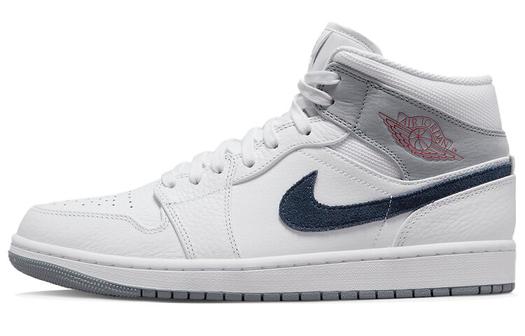 Кроссовки JORDAN 1 Mid Paris White