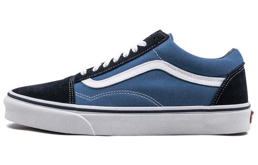 Кеды Vans Old Skool, классический силуэт, темно-белые