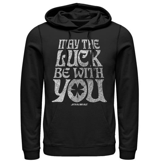 Мужской пуловер с капюшоном «Звездные войны» и надписью «Luck Be With You» Licensed Character