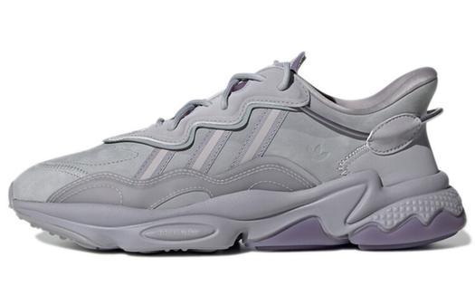 Кроссовки Adidas Originals Originals Ozweego Cozy Wear-Resistant Running Shoes Gray Purple