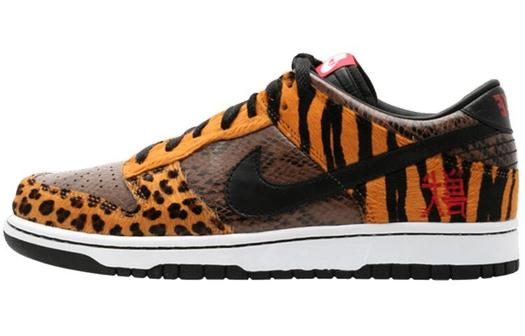 Кроссовки Nike Dunk Low, коричневый/оранжевый