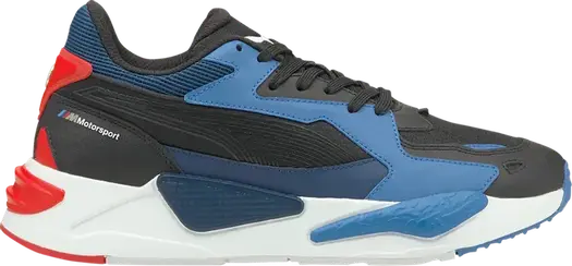 Кроссовки Puma BMW Motorsport x RS-Z Black Strong Blue, черный