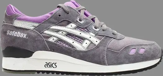 Кроссовки gel lyte 3 'solebox' Asics, серый