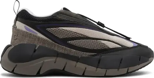 Кроссовки cottweiler x zig 3d storm hydro 'black' Reebok, черный