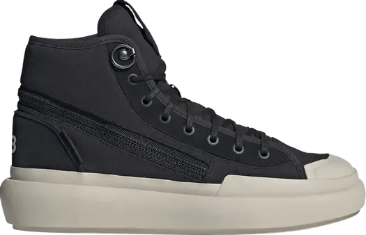 Кроссовки Adidas Y-3 Ajatu Court High 'Black Bliss', черный