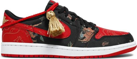 Кроссовки Air Jordan 1 Low OG Chinese New Year, красный