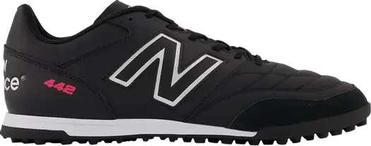 Кроссовки New Balance 442v2 Team TF 2E Wide 'Black White', черный