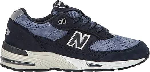 Кроссовки New Balance 991 Made in England 'Navy Sky', синий
