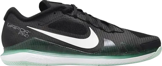 Кроссовки Nike NikeCourt Air Zoom Vapor Pro 'Black Mint Foam', черный