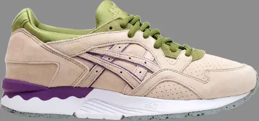 Кроссовки concepts x gel lyte 5 'pistachio' Asics, загар