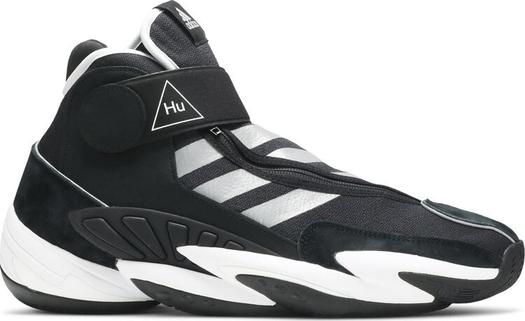 Кроссовки Adidas Pharrell x Crazy BYW HU 'Core Black', черный