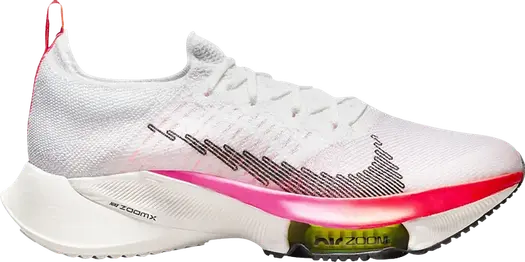 Кроссовки Nike Air Zoom Tempo NEXT% Flyknit 'Rawdacious', белый