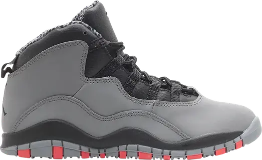 Кроссовки Jordan 10 Retro PS Cool Grey, серый