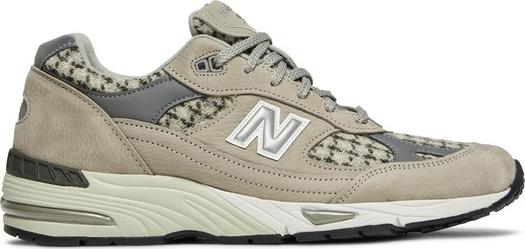 Кроссовки New Balance Harris Tweed x 991 Made In England 'Houndstooth', коричневый