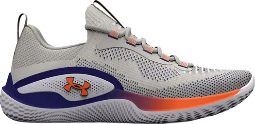 Кроссовки Under Armour Flow Dynamic Grey Blue Orange, серый