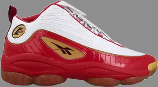 Кроссовки iverson legacy 'red gum' Reebok, красный