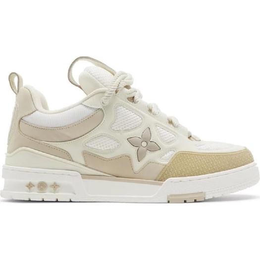 Кроссовки Louis Vuitton Skate Sneaker, бежевый/белый