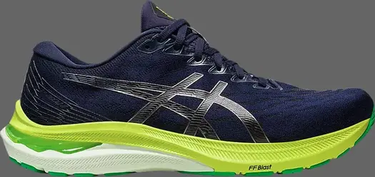 Кроссовки gt 2000 11 'midnight lime zest' Asics, синий