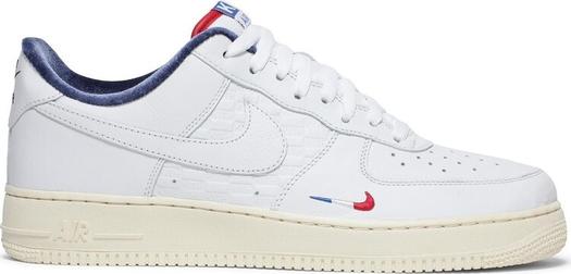 Кроссовки Nike Kith x Air Force 1 Low 'France', белый