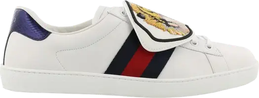 Кроссовки Gucci New Ace Tiger Strap, Белый