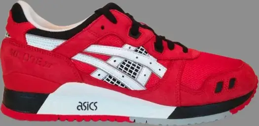 Кроссовки gel lyte 3 Asics, красный