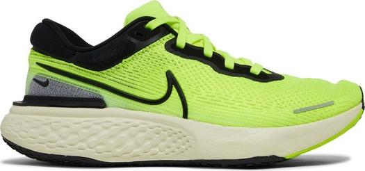 Кроссовки Nike ZoomX Invincible Run Flyknit 'Volt', зеленый