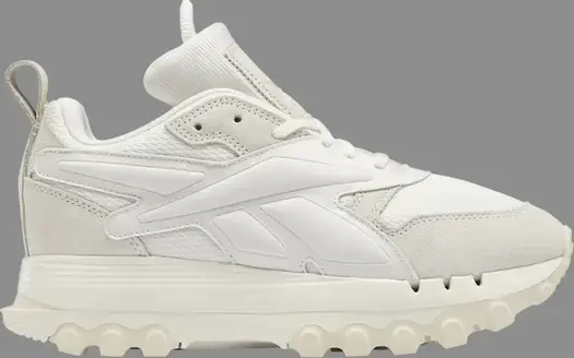 Кроссовки cardi b x wmns classic leather v2 'chalk alabaster' Reebok, белый