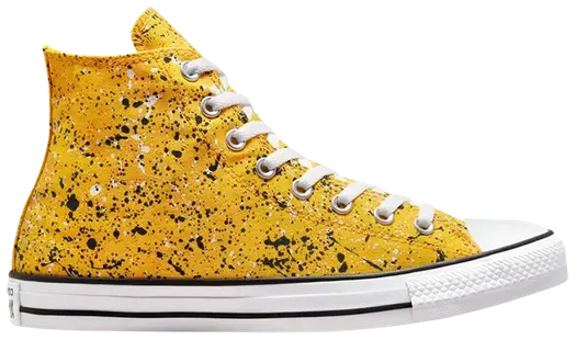 Кроссовки Converse Chuck Taylor All Star Archive High Paint Splatter - Amarillo, желтый