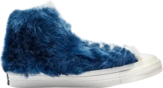 Кроссовки Converse AMBUSH x Chuck 70 High Fuzzy - Navy Blue, синий