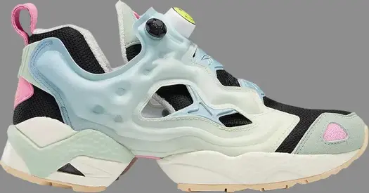 Кроссовки smiley x instapump fury 95 '50th anniversary' Reebok, многоцветный