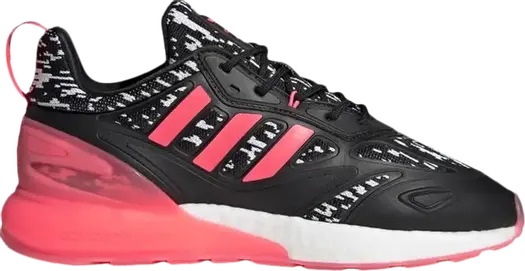 Кроссовки Adidas ZX 2K Boost 2.0 'Digi - Black Pink', черный