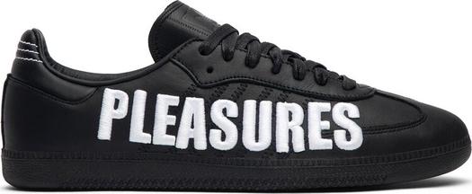 Кроссовки Adidas PLEASURES x Samba '3D Embroidery', черный