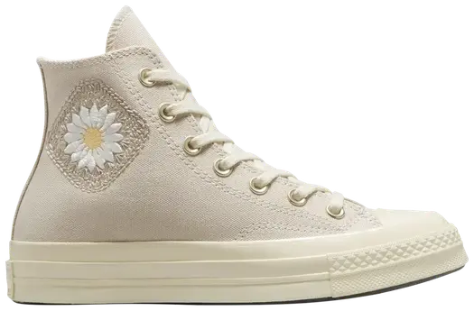 Кроссовки Converse Chuck 70 High Festival Florals, кремовый