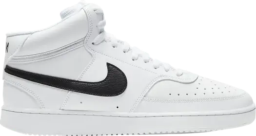 Кроссовки Nike Court Vision Mid 'White Black', белый