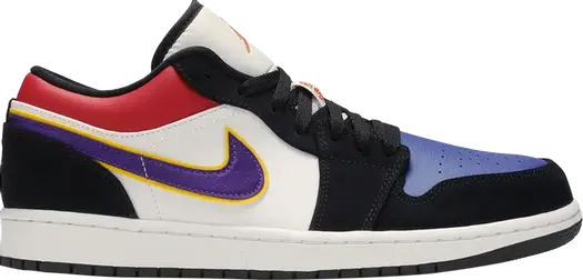 Кроссовки Air Jordan 1 Low GS Rivals, черный