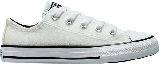 Кроссовки Converse Chuck Taylor All Star Low GS Winter Glitter, белый