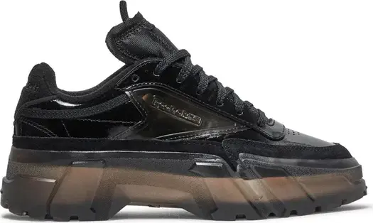 Кроссовки cardi b x club c j 'core black' Reebok, черный